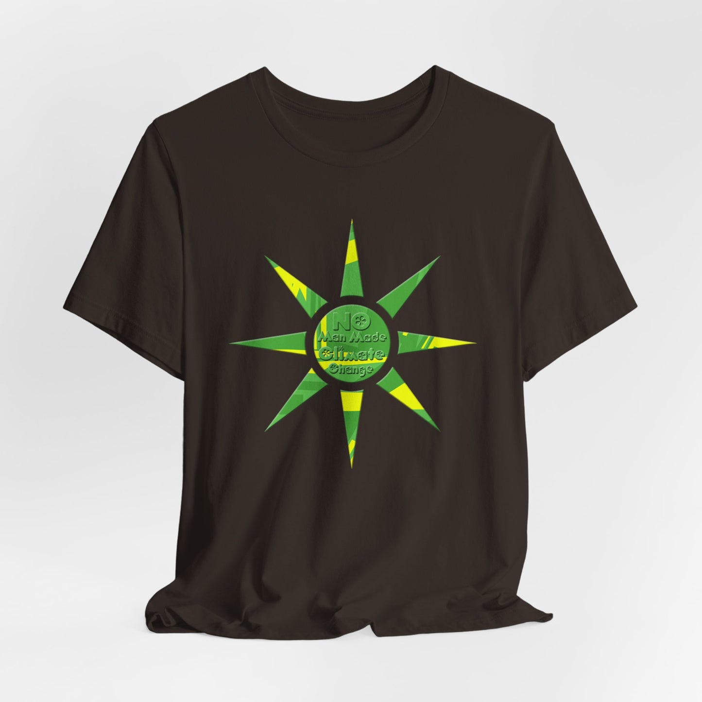 No Man Made Climate Change T-Shirt Short Sleeve