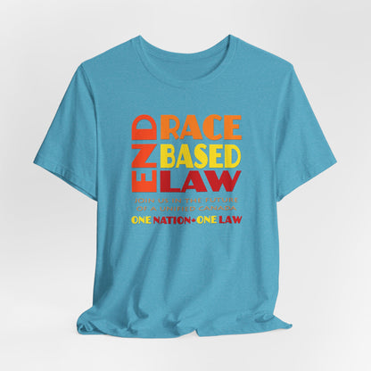 END RACE BASED LAW Canada Sunset T-Shirt Short Sleeve