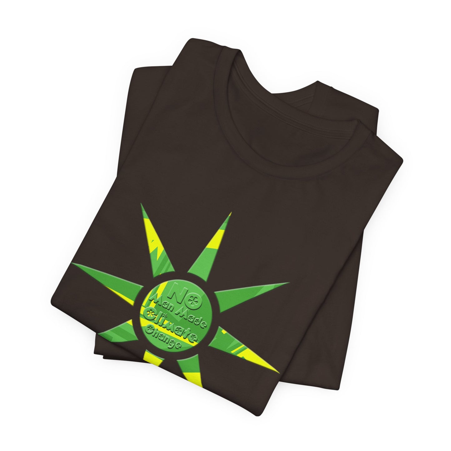 No Man Made Climate Change T-Shirt Short Sleeve