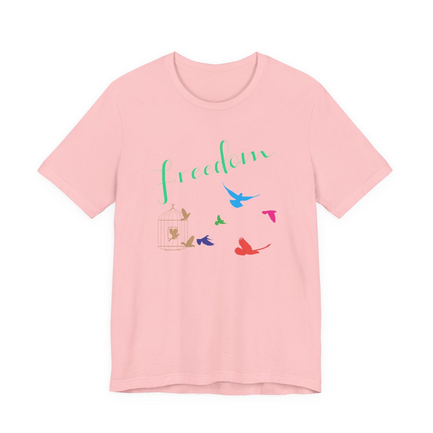 Freedom Birds T‑Shirt Short Sleeve