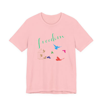 Freedom Birds T‑Shirt Short Sleeve