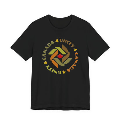 Unity 4 Canada Earth Tones T-Shirt Short Sleeve