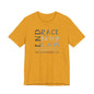 END RACE BASED LAW Canada Slim Blue T-Shirt Short Sleeve