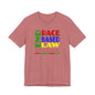 END RACE BASED LAW Canada Crayon Colours T-Shirt Short Sleeve