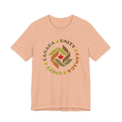 Unity 4 Canada Earth Tones T-Shirt Short Sleeve