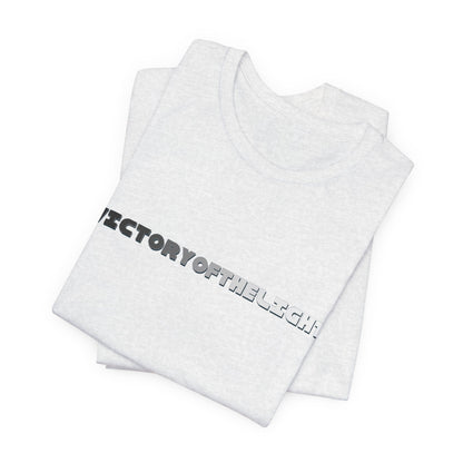 Victory Of The Light Grey Banner T-Shirt Short Sleeve