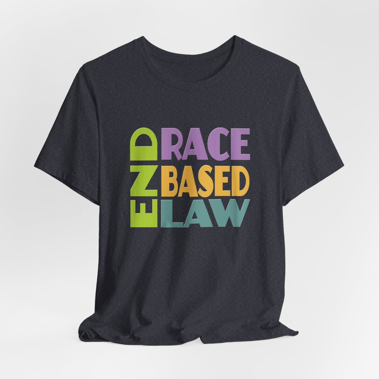 END RACE BASED LAW Pastel T-Shirt Short Sleeve