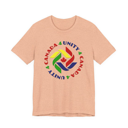 Unity 4 Canada Crayon Colours T-Shirt Short Sleeve