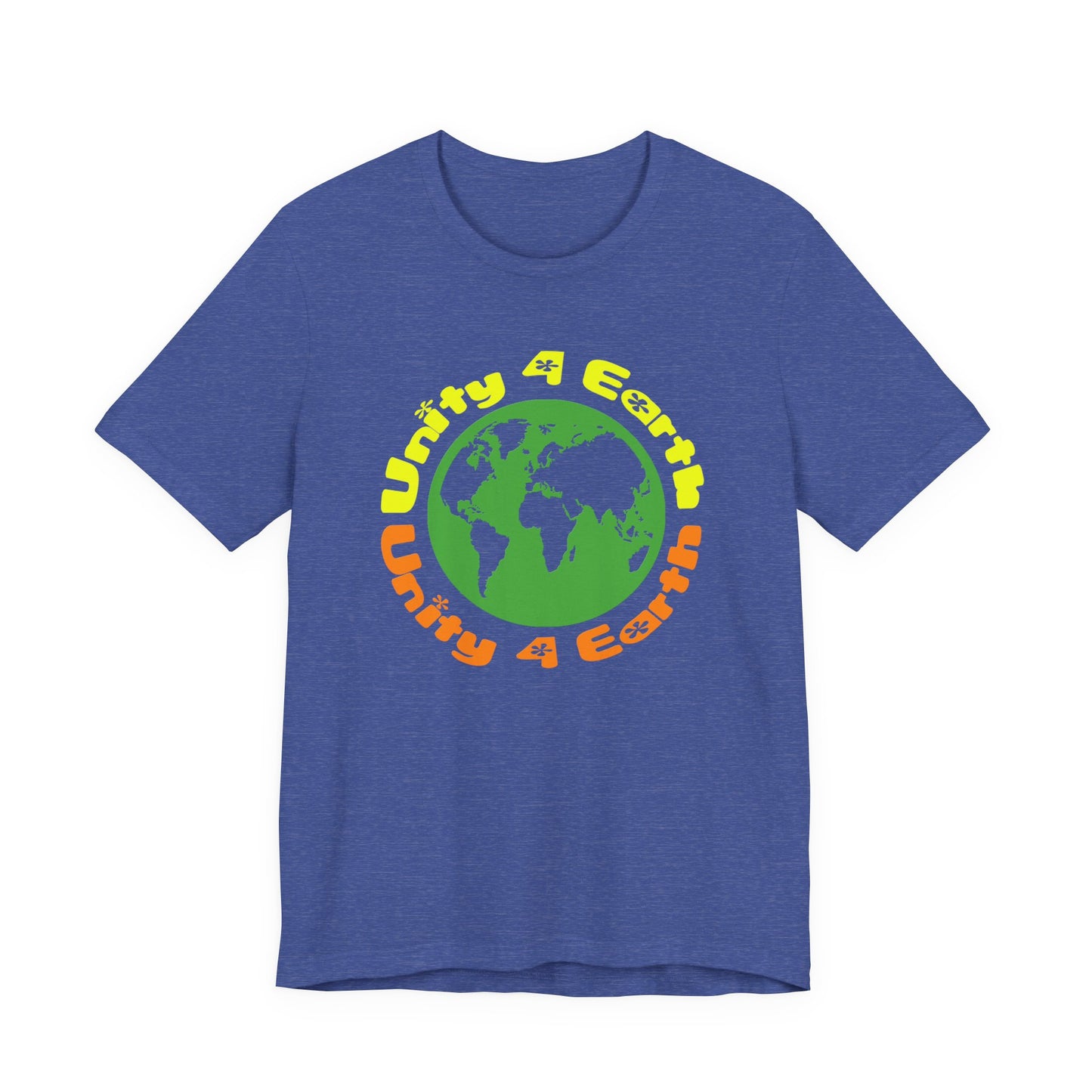 Unity 4 Earth Green Yellow T-Shirt Short Sleeve