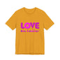 Love One Another Pink T-Shirt Short Sleeve