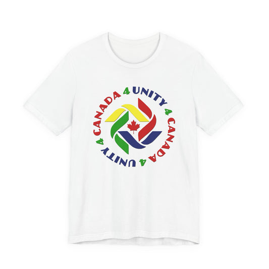 Unity 4 Canada Crayon Colours T-Shirt Short Sleeve