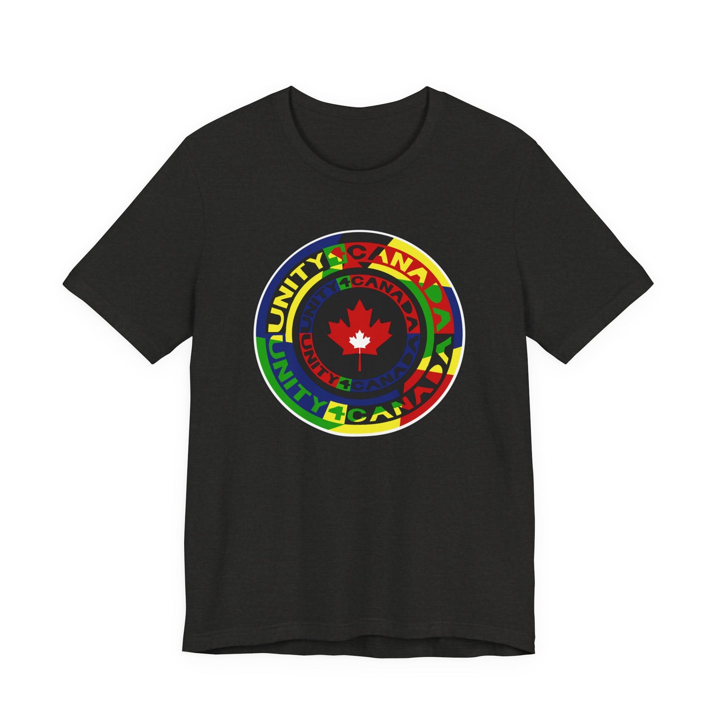 Unity 4 Canada Multi Colour T-Shirt Short Sleeve