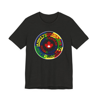 Unity 4 Canada Multi Colour T-Shirt Short Sleeve