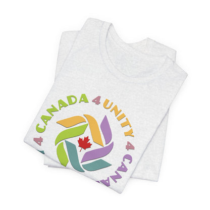 Unity 4 Canada  Pastel T-Shirt Short Sleeve