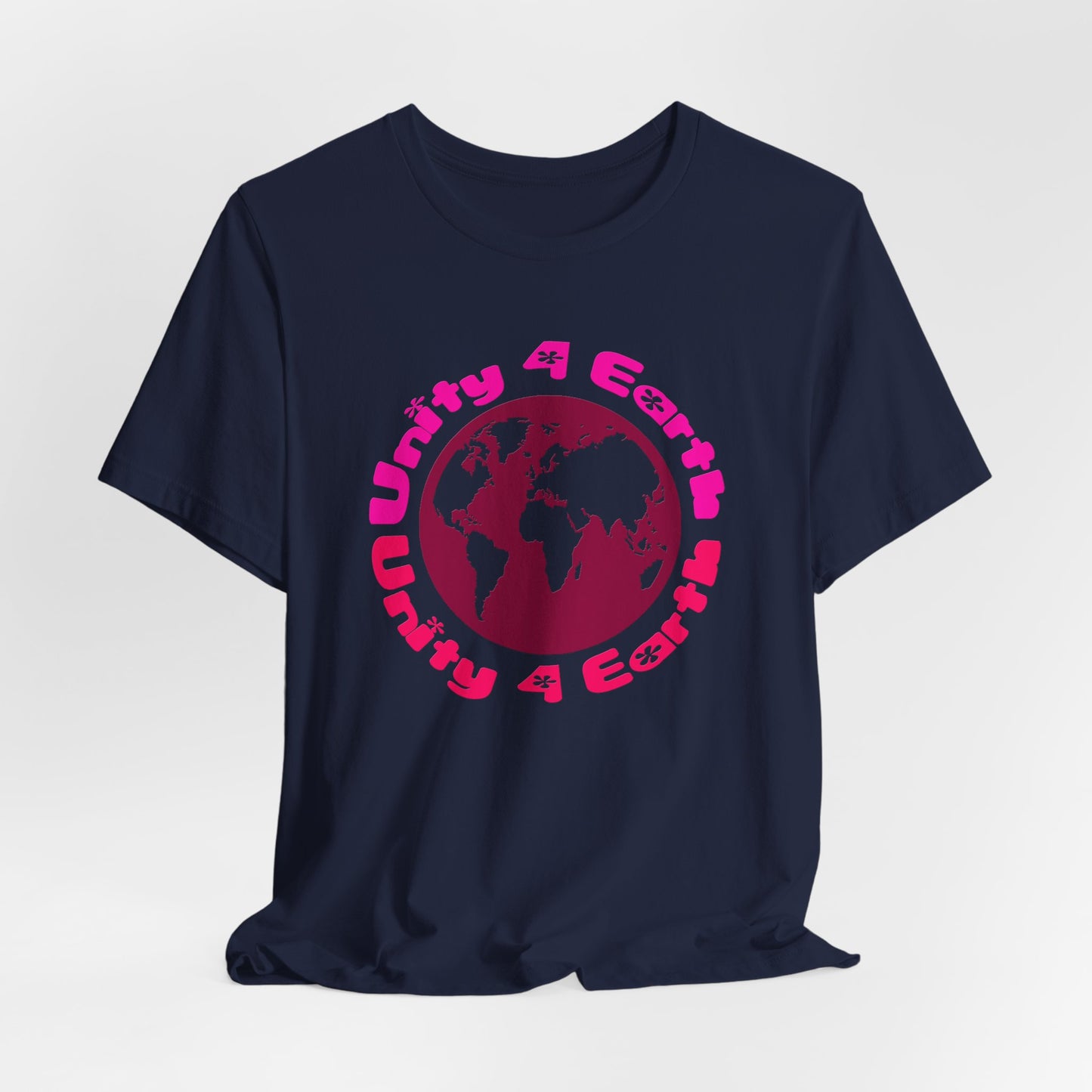 Unity 4 Earth Pink T-Shirt Short Sleeve