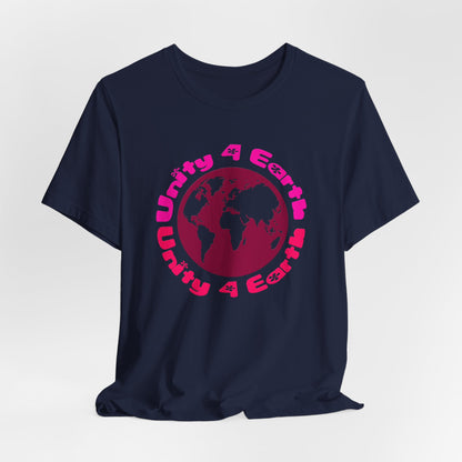 Unity 4 Earth Pink T-Shirt Short Sleeve