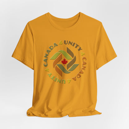 Unity 4 Canada Earth Tones T-Shirt Short Sleeve