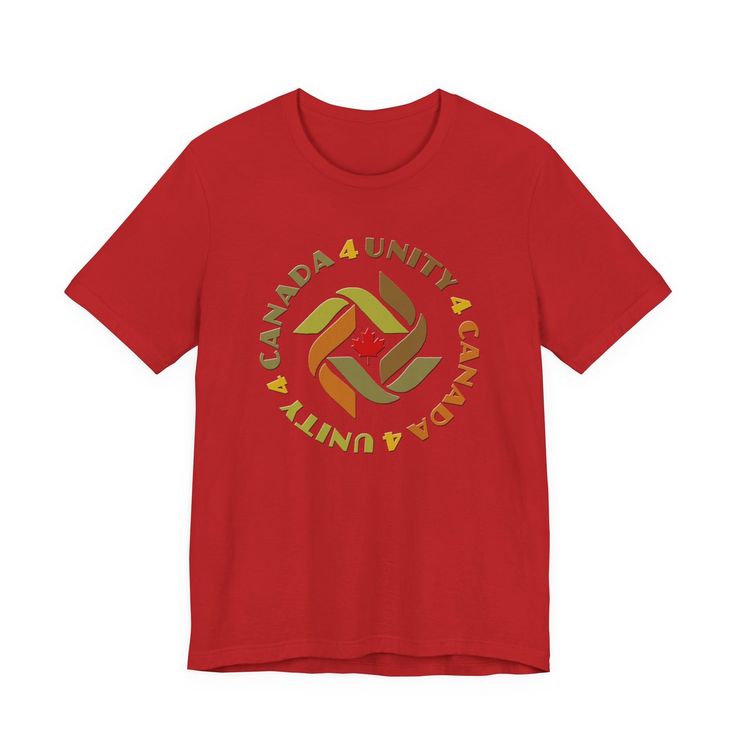 Unity 4 Canada Earth Tones T-Shirt Short Sleeve