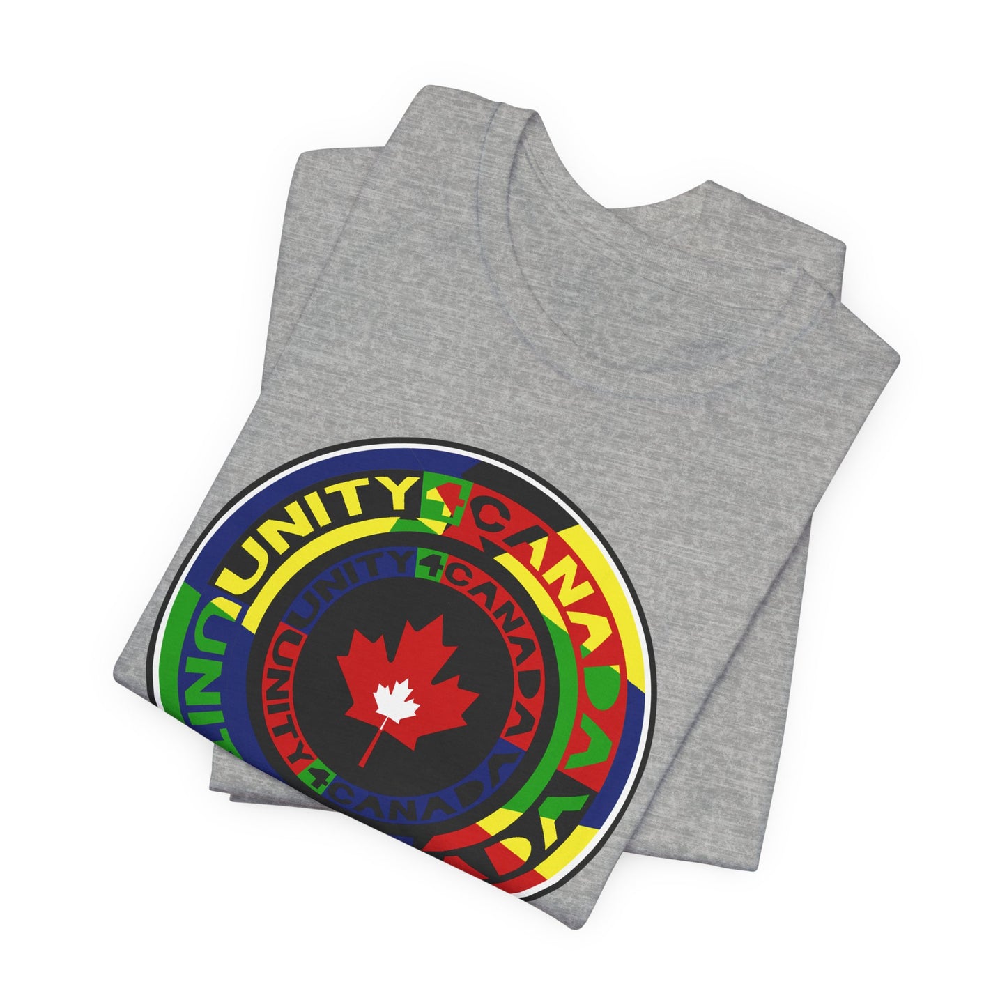 Unity 4 Canada Multi Colour T-Shirt Short Sleeve