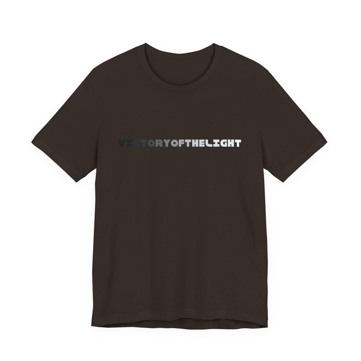 Victory Of The Light Grey Banner T-Shirt Short Sleeve
