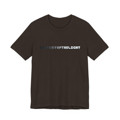 Victory Of The Light Grey Banner T-Shirt Short Sleeve