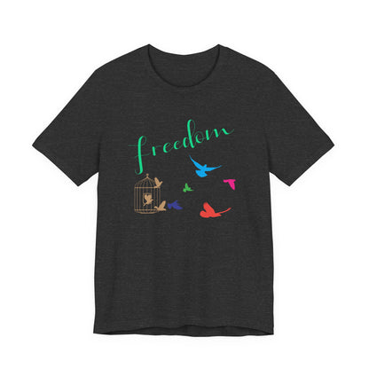 Freedom Birds T‑Shirt Short Sleeve