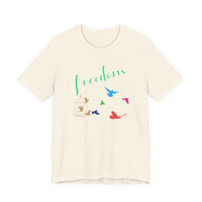 Freedom Birds T‑Shirt Short Sleeve