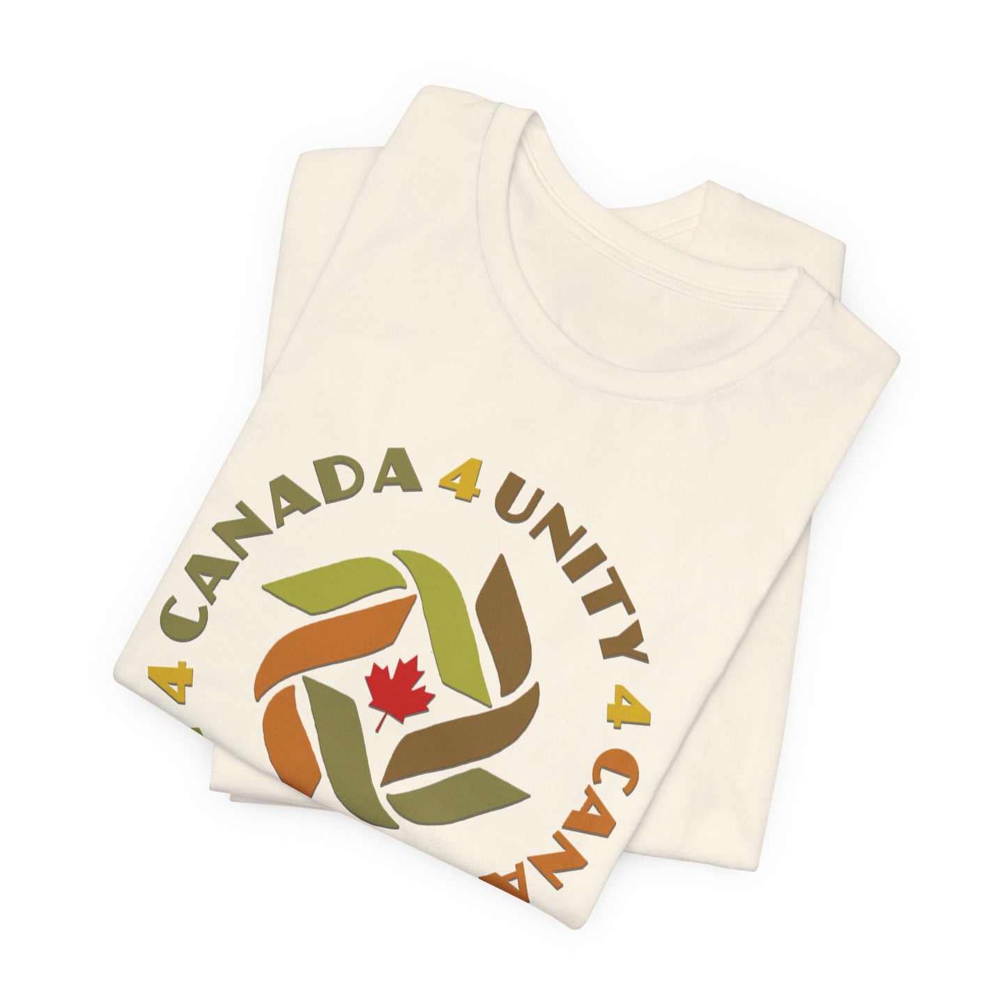 Unity 4 Canada Earth Tones T-Shirt Short Sleeve