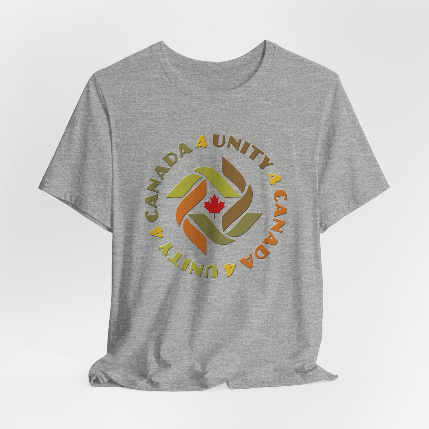 Unity 4 Canada Earth Tones T-Shirt Short Sleeve