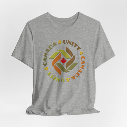 Unity 4 Canada Earth Tones T-Shirt Short Sleeve