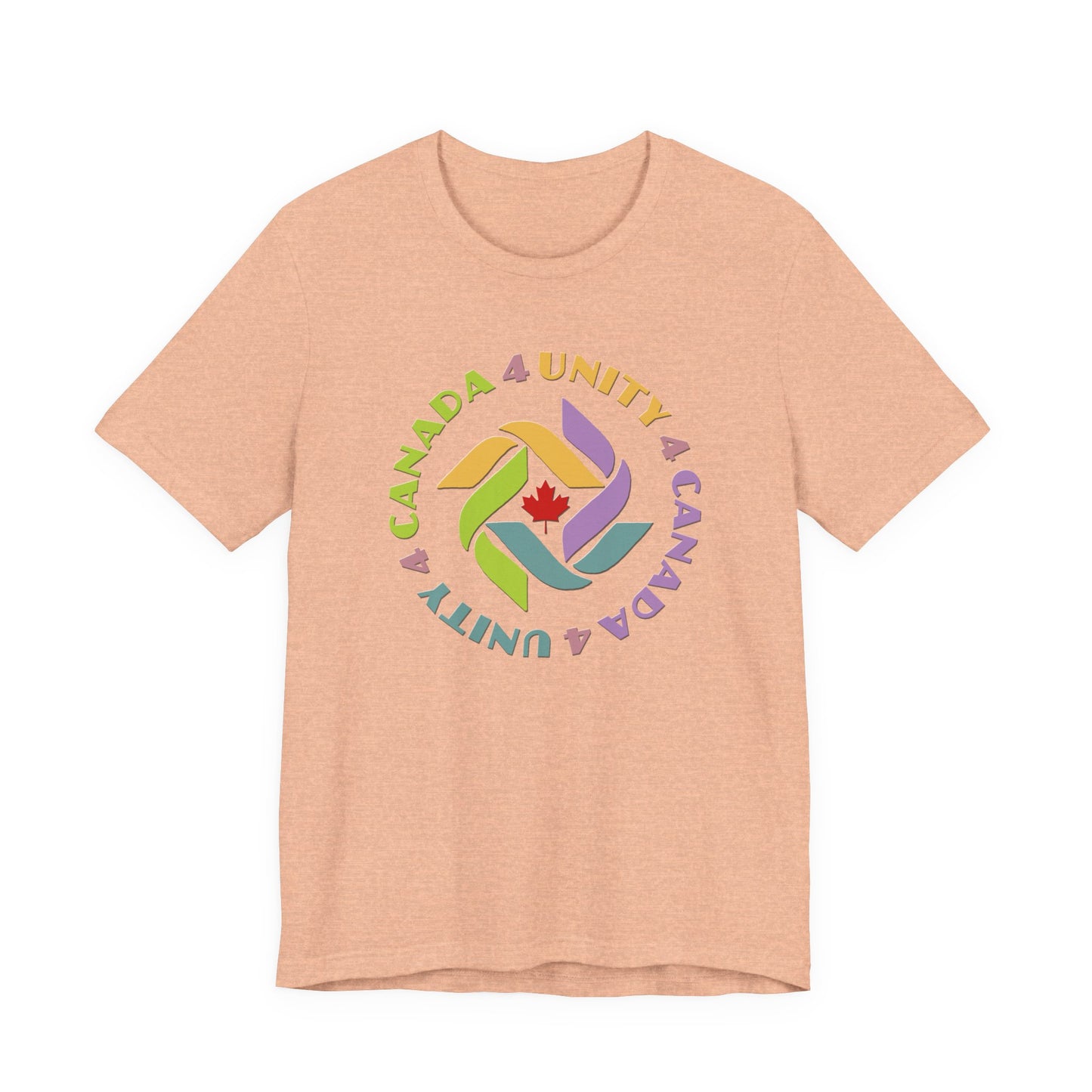 Unity 4 Canada  Pastel T-Shirt Short Sleeve