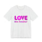 Love One Another Pink T-Shirt Short Sleeve