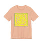 Q Scroll Yellow T-Shirt Short Sleeve