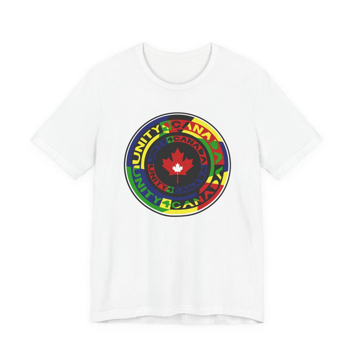 Unity 4 Canada Multi Colour T-Shirt Short Sleeve