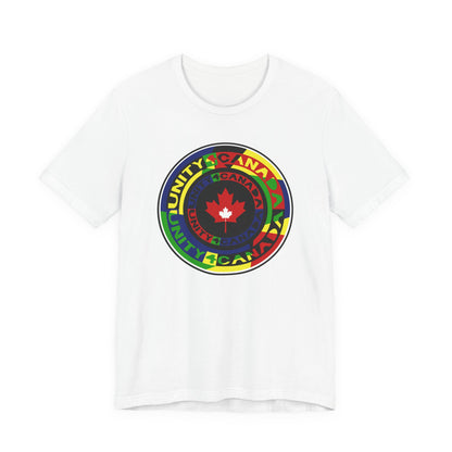 Unity 4 Canada Multi Colour T-Shirt Short Sleeve