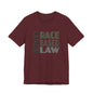 END RACE BASED LAW Grey T-Shirt Short Sleeve