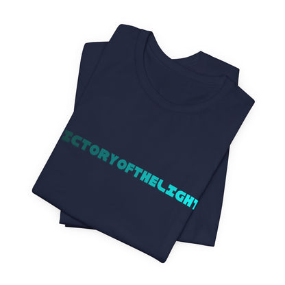 Victory Of The Light  Blue Banner T-Shirt Short Sleeve