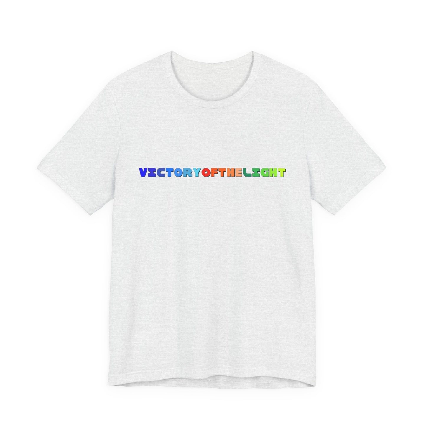 Victory Of The Light Multi Colour Banner T-Shirt Short Sleeve