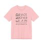 END RACE BASED LAW Canada Slim Grey T-Shirt Short Sleeve