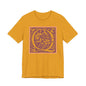 Q Scroll Wine T-Shirt Short Sleeve