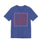 Q Scroll Wine T-Shirt Short Sleeve