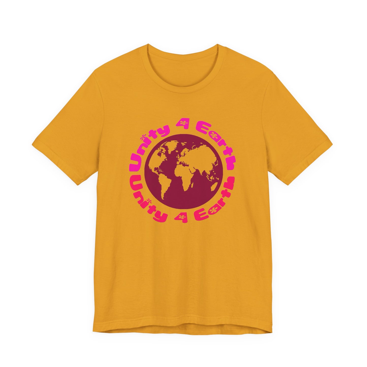 Unity 4 Earth Pink T-Shirt Short Sleeve