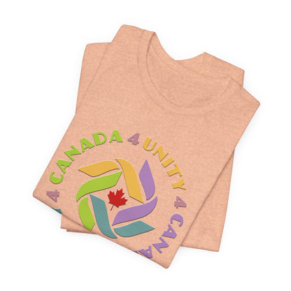 Unity 4 Canada  Pastel T-Shirt Short Sleeve