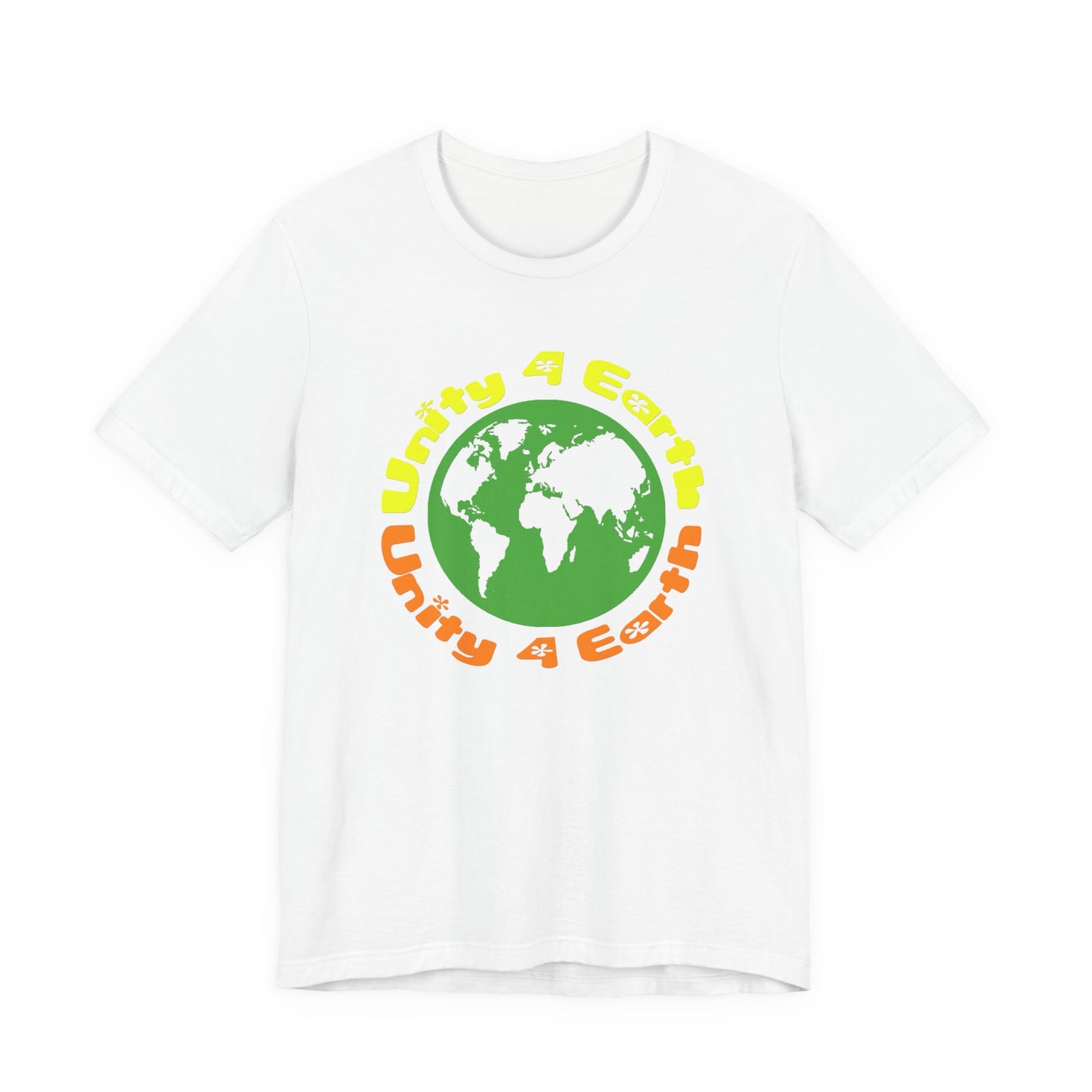 Unity 4 Earth Green Yellow T-Shirt Short Sleeve