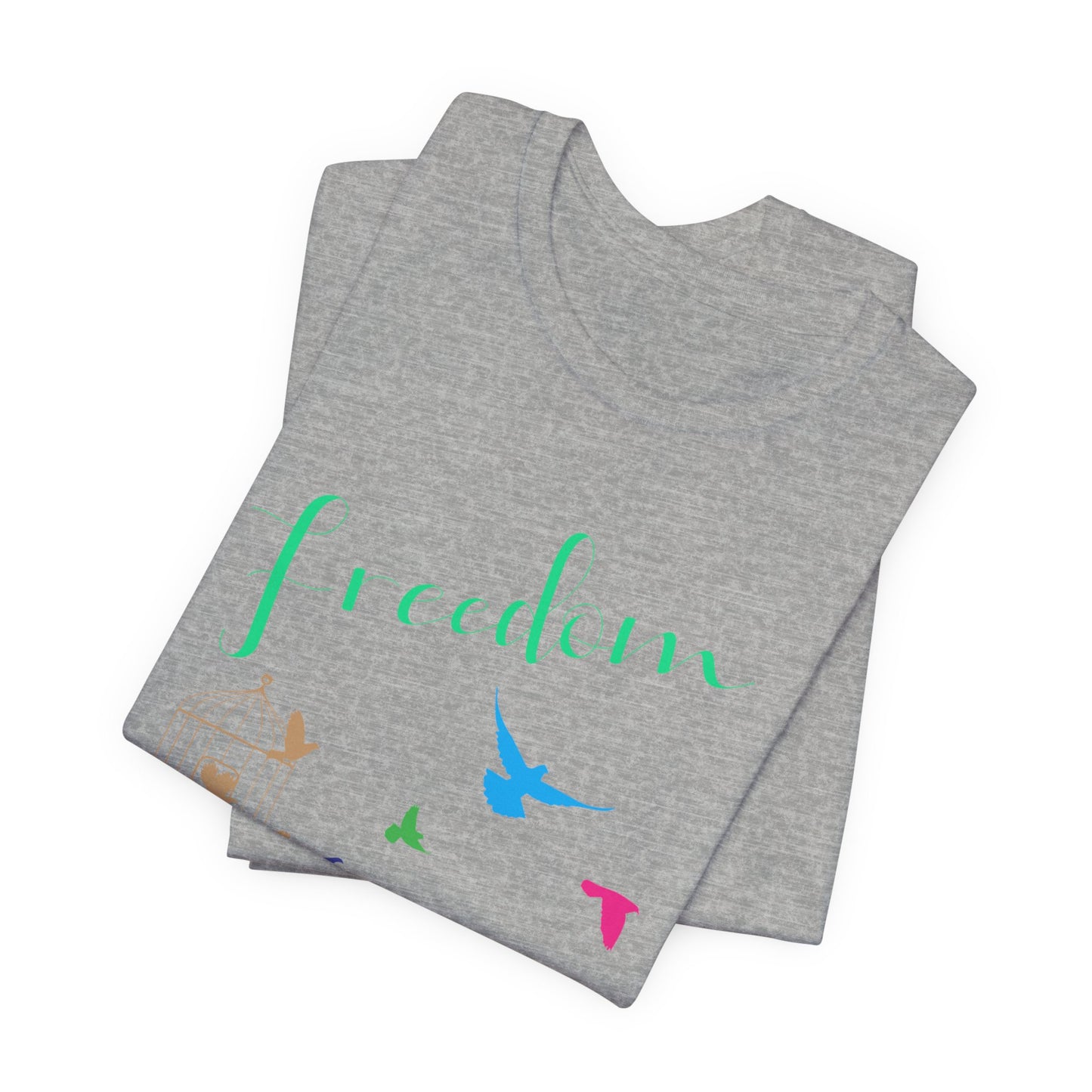 Freedom Birds T‑Shirt Short Sleeve