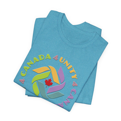 Unity 4 Canada  Pastel T-Shirt Short Sleeve