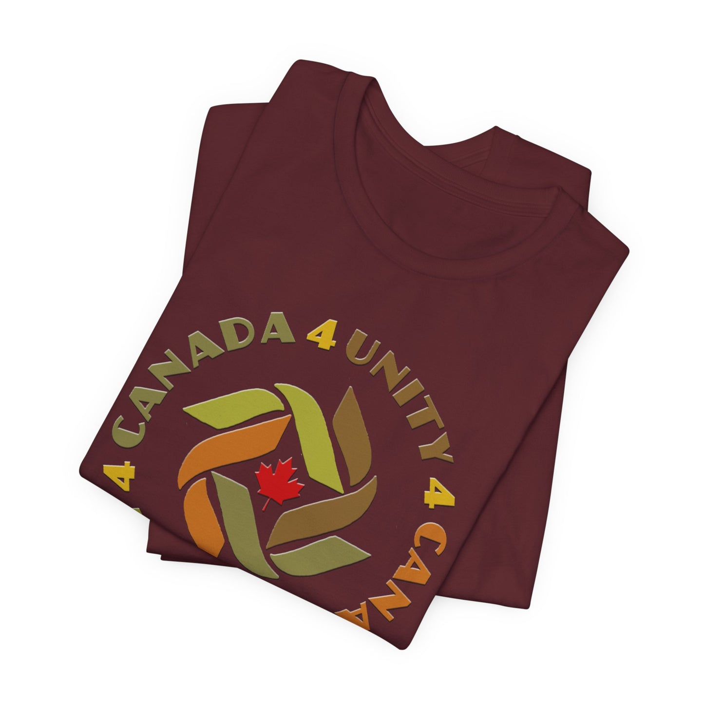 Unity 4 Canada Earth Tones T-Shirt Short Sleeve