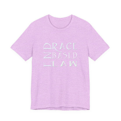 END RACE BASED LAW  Slim Pastel T-Shirt Short Sleeve