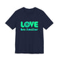 Love One Another Teal T-Shirt Short Sleeve