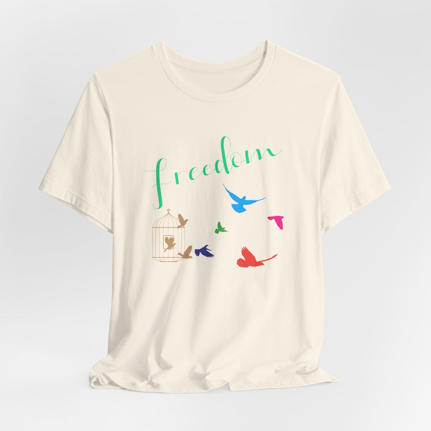 Freedom Birds T‑Shirt Short Sleeve